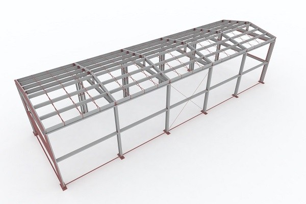 Проект быстровозводимого здания 15×36 м - 540 м2