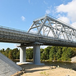 Пролетные строения железнодорожных мостов