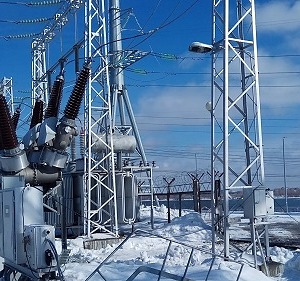 Стальные порталы ОРУ 35 кВ