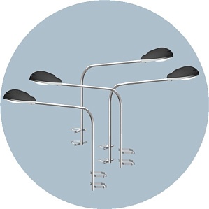 Подвесной кронштейн однорожковый К101-1,1-0-0-0